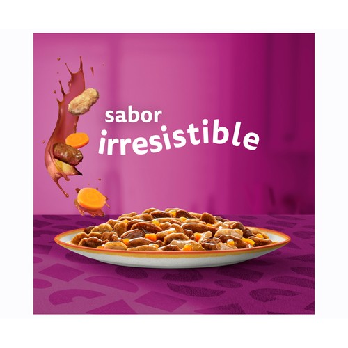 WHISKAS Alimento de gato bolsa húmeda surf & turf 4 x 85 gr.