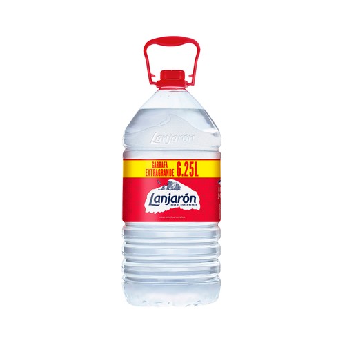 Agua mineral LANJARÓN garrafa de 6, 25 l.