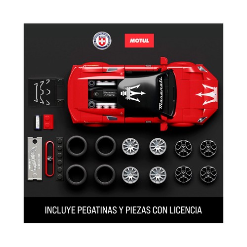 Hot wheels conjunto de construccion  speed maserati.JIN JIA TOYS.