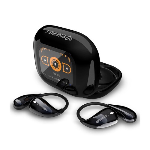 Auriculares Inalámbricos Bluetooth ENERGY SISTEM Black OpenVoice Translation OWS, hasta 30h autonomía