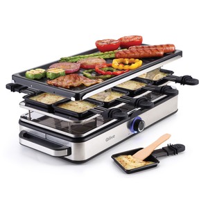 Imagen de Grill raclette QILIVE Q.5531, 1400W, 8 bandejas.