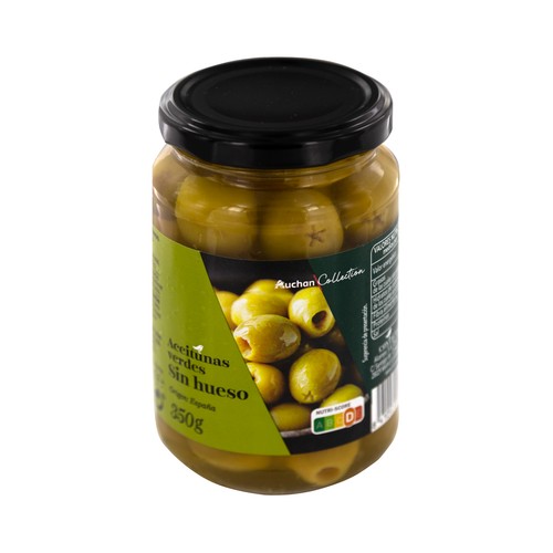PRODUCTO ALCAMPO Collection Aceitunas verdes manzanilla sin hueso 150 g.