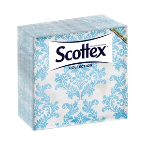 SCOTTEX Collection Servilletas de papel (2 capas) desechables de 33 x 33 cm., con estampado 50 uds.