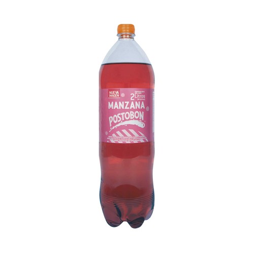 POSTOBON Bebida gaseosa de manzana botella de 2 l.