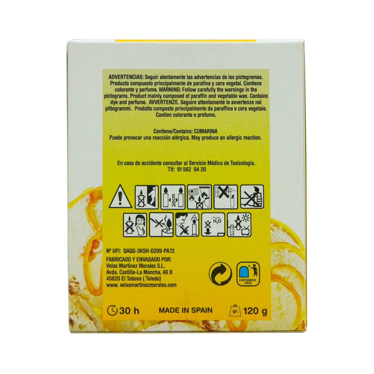AROMATIUM Vela aromática de vainilla AROMATIUM