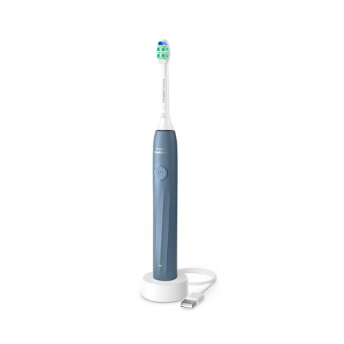 Cepillo de dientes eléctrico PHILIPS Sonicare Serie 2100 HX4021/04, 2 velocidades, temporizador
