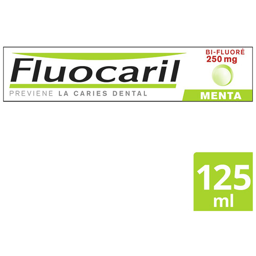 FLUOCARIL Pasta de dientes Bi Fluor anti-caries con sabor a menta FLUOCARIL 125 ml.