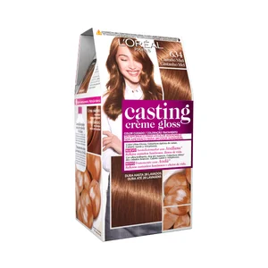 L´ORÉAL PARIS Casting créme gloss Baño de color tono 634 Castaño miel.