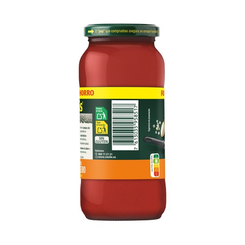 SOLÍS Tomate frito estilo casero, sabor 100% natural bote 550 g.