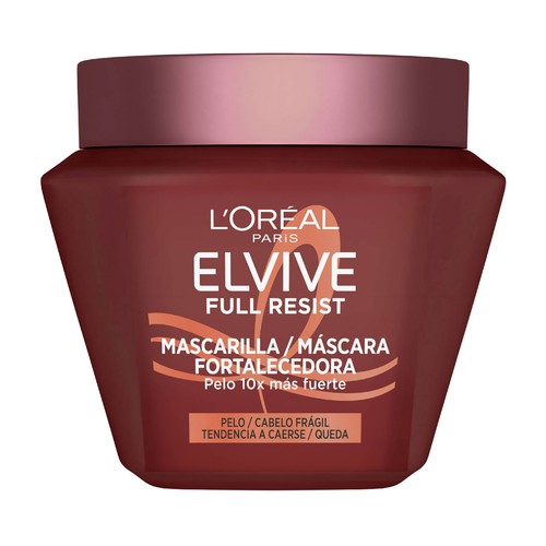 ELVIVE Full resist Mascarilla capilar fortalecedora para cabellos frágiles con tendencia a caerse 310 mlm.
