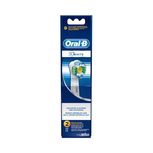 ORAL-B Recambio para cepillo de dientes eléctrico ORAL B Pro bright 2 uds