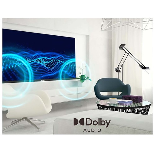 TV D-LED 81,2cm (32") QILIVE Q32HA232B HD Ready, Smart TV Android, TDT T2, WiFi, Bluetooth, USB, 3xHDMI.