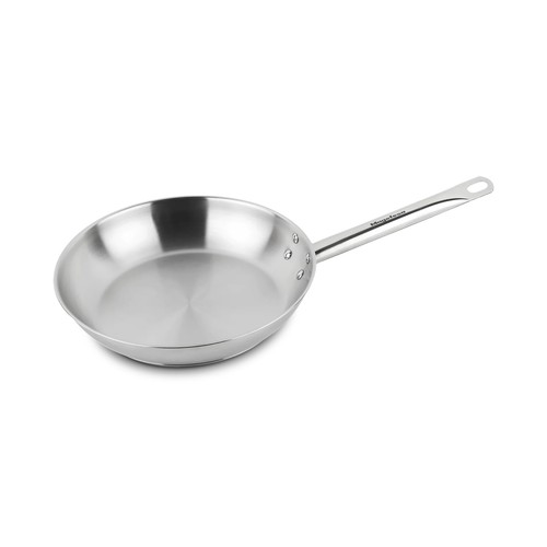 Sartén Ecosteel de 26 cm, de acero inoxidable sin antiadherente, MAGEFESA