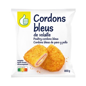 Imagen de AUCHAN ECONOMICO Cordons bleus de pavo y pollo 800 g