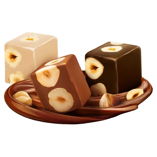 LINDT Bombones nuxor ballotin surtido 150 g.