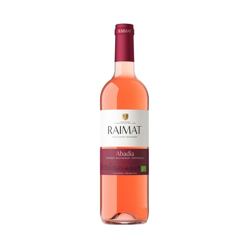 Imagen de Vino rosado con denominación de origen Costers del Segre RAIMAT ABADÍA botella de 75 cl.