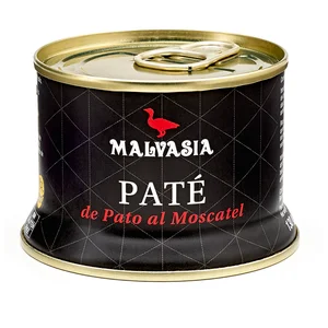 MALVASIA Paté de pato al moscatel 130 g.