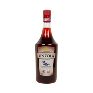 Imagen de DOMINIO DE UNZOLA Pacharan artesano, elaborado con una selección de endrinas DOMINIO DE UNZOLA botella de 1 l.