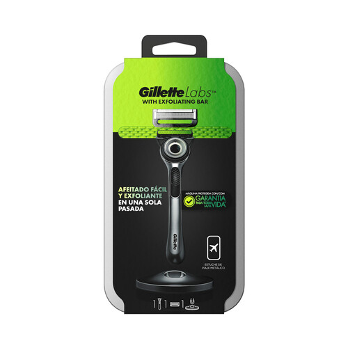 Máquina de afeitar, con cabezal basculante de 5 hojas GILLETTE Labs.