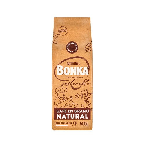 Café en grano natural BONKA de NESTLÉ 500 g.