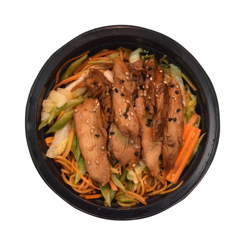 SUSHI GOURMET Tallarines salteados con pollo y verduras SUSHI GOURMET