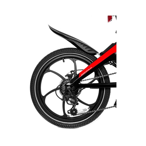 Bicicleta eléctrica plegable DUCATI MG-20, 250W, 6 velocidades, ruedas 20”, autonomía 50km.