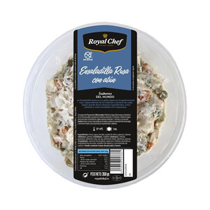 Imagen de ROYAL CHEF Ensaladilla rusa con atún, elaborada sin gluten y lista para comer ROYAL CHEF 350 g.