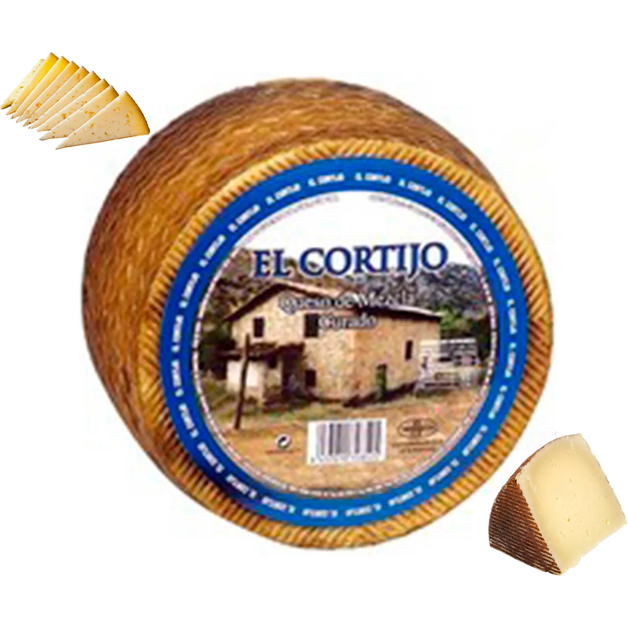 Queso mezcla curado EL CORTIJO - Trozo