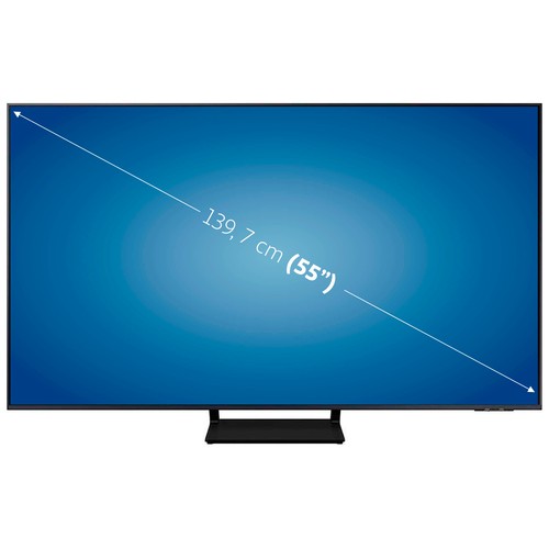 Televisión 139,7 cm (55") QLED SAMSUNG ﻿QE55Q75BATXXC 4K, HDR 10+, SMART TV, WIFI, BLUETOOTH, TDT T2, USB reproductor y grabador, 4HDMI, 3400HZ.