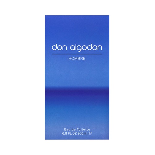 DON ALGODÓN Eau de toilette (colonia) para hombre con vaporizador en spray 200 ml.