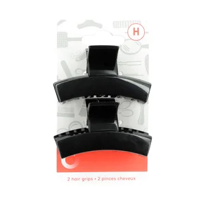 COSMIA Pinza de tamaño grande para cabello COSMIA 2 uds.