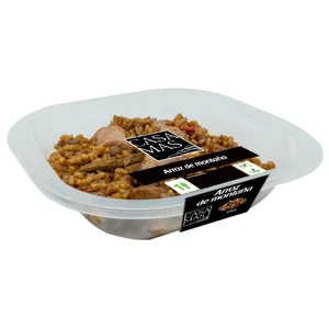 CASA MAS Arroz de montaña (arroz con butifarra y setas), listo para calentar y comer CASA MAS 280 g.