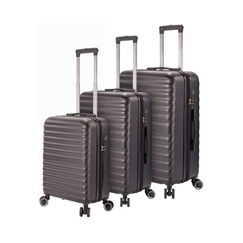 Maleta pequeña tipo Trolley 4 ruedas 50cm color negro. BENZI
