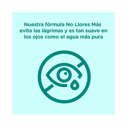 JOHNSON´S No mas tirones Champú desenredante para niños con cabellos largos o rizados 500 ml.
