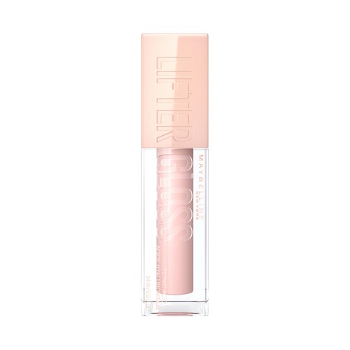 MAYBELLINE  Lifter gloss tono 002 ice Brillo de labios efecto volumen y bronzeado.