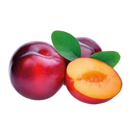 Ciruela roja, cesta 1 kg.