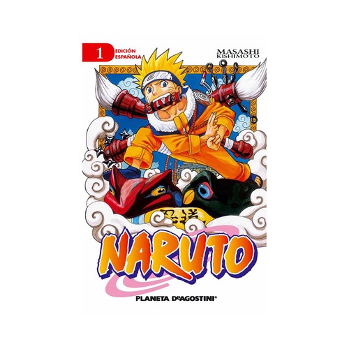 Naruto Nº 01, MASASHI KISHIMOTO. Género: cómic. Editorial Planeta.