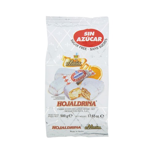 MATA Hojaldres  sin azucares añadidos 500 g.