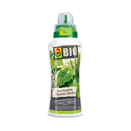 Fertilizante COMPO bio plantas verdes 500ml