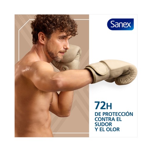 SANEX Men active control Desodorante en spray para hombre anti transpirante hasta 72 horas 200 ml.