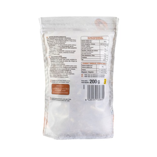 PRODUCTO ALCAMPO Nueces pecanas 200 g.