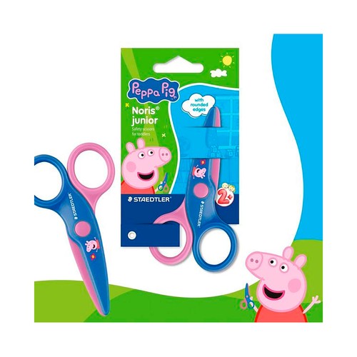 Tijeras de seguridad noris junior - Peppa Pig. STAEDTLER