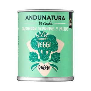 Imagen de ANDUNATURA Sazonador de verduras y patatas Bio Veggie Queen 60 gr.