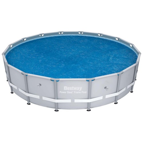 Cobertor solar para piscinas autoportants y tubulares redondas 4,57 mts. BESTWAY