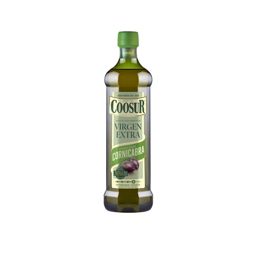 COOSUR Aceite de oliva virgen extra cornicabra botella de 1 l.