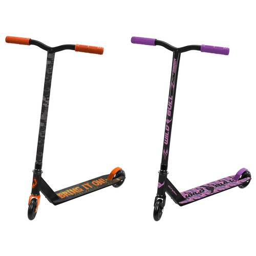 2 Wheels Scooter Free Style Camuflage Purple + License Nerf, modelos surtidos AMIJOC TOYS