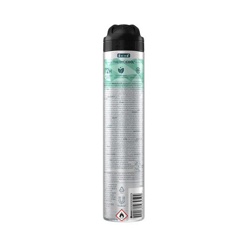 REXONA Men advanced protection cooling Desodorante en spray para hombre, antitranspirante hasta 72 horas 200 ml.
