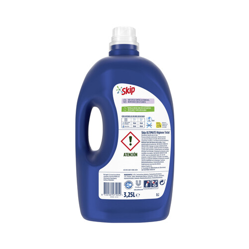SKIP Detergente Líquido Higiene Total SKIP ULTIMATE 65 lavados.