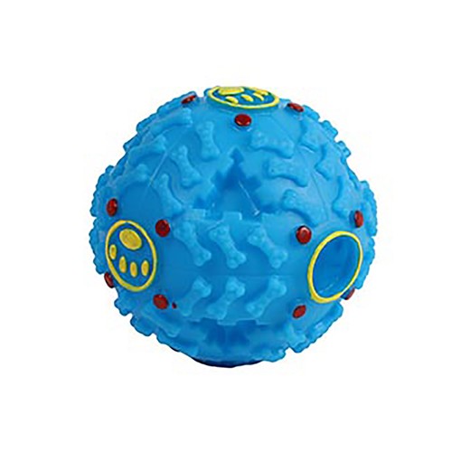 MARKET SUPREM Juguete para mascota en forma de pelota con sonido 9 cm.