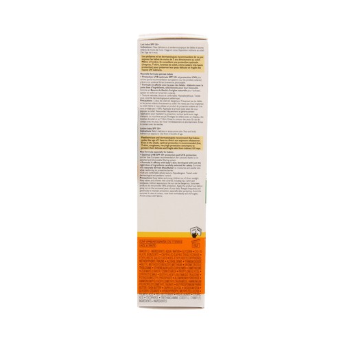 LA ROCHE POSAY Protector solar especial bebés, con factor de protección 50 (muy alto) LA ROCHE POSAY Anthelios 50 ml.